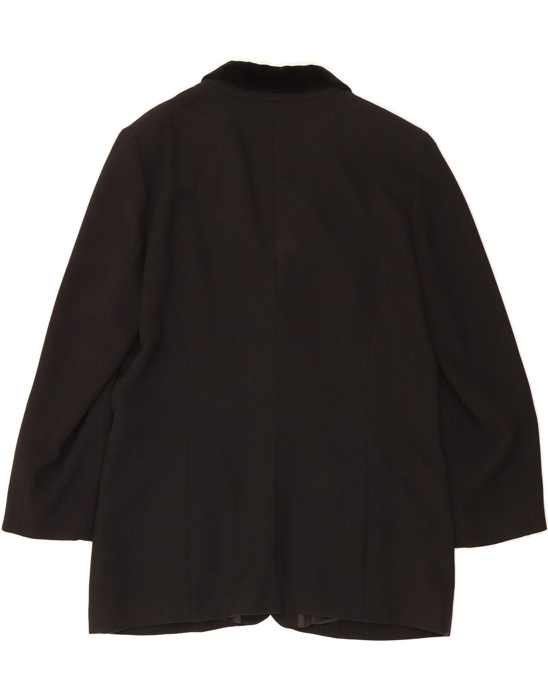 PIERRE CARDIN Womens Longline 3 Button Blazer Jacket UK 18 XL Black Vintage Pierre Cardin and Second-Hand Pierre Cardin from Messina Hembry 