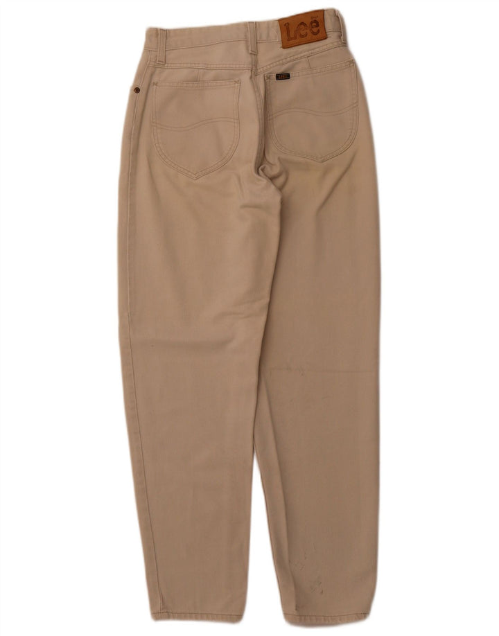 LEE Damen High Waist Tapered Jeans W26 L28 Beige