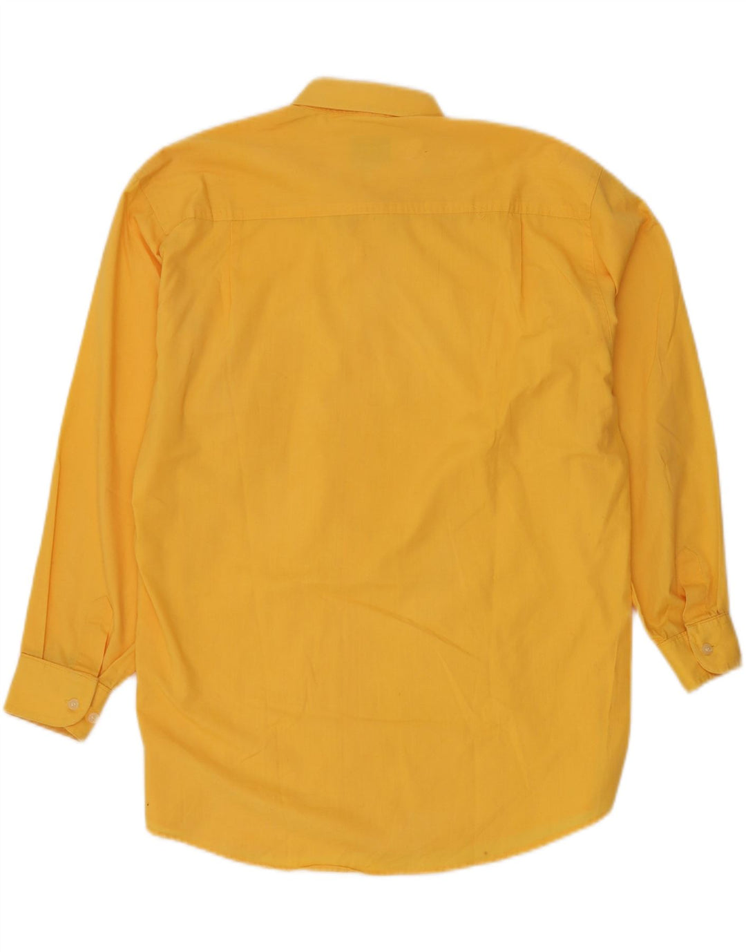 EMERY BROHERS Herrenhemd Mittelgelbes Polyester