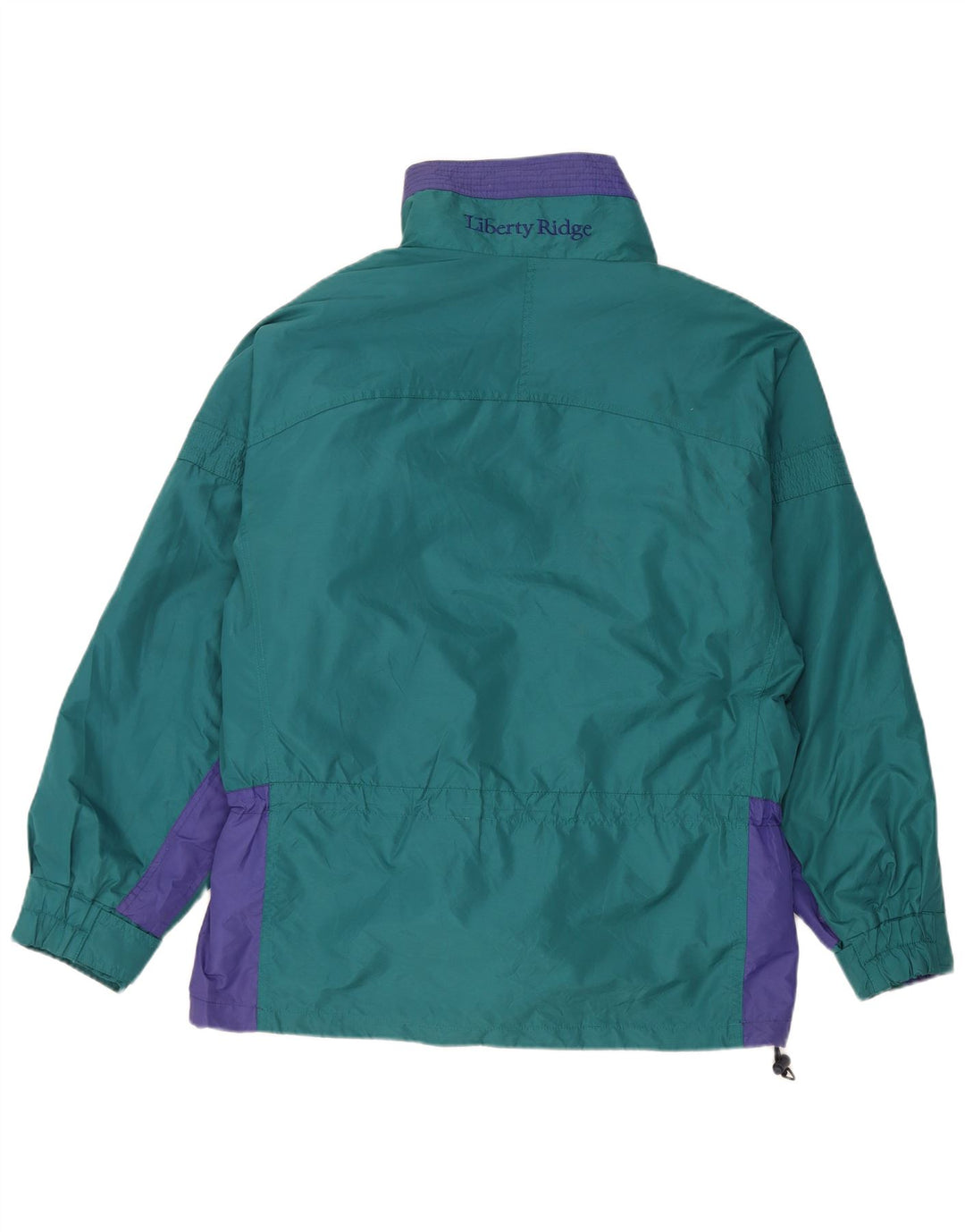 Columbia Damen Übergroße Wendejacke UK 14 Mittelgrüner Farbblock