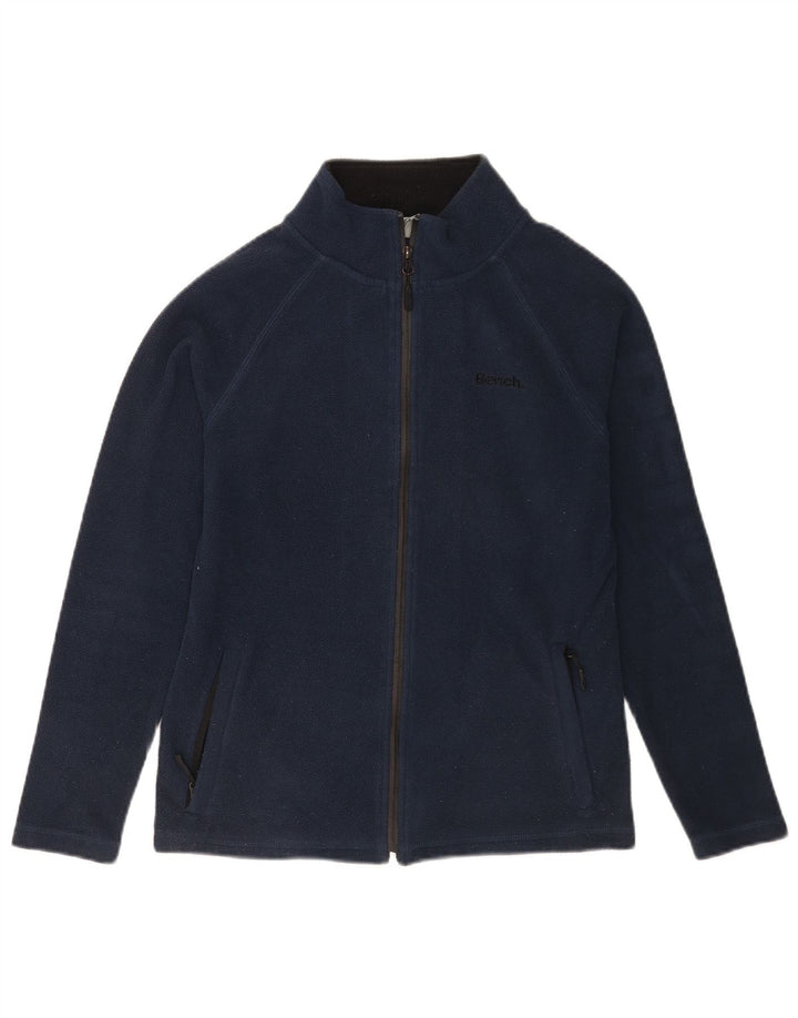 Bench Damen Fleecejacke UK 10 Small Marineblau Polyester