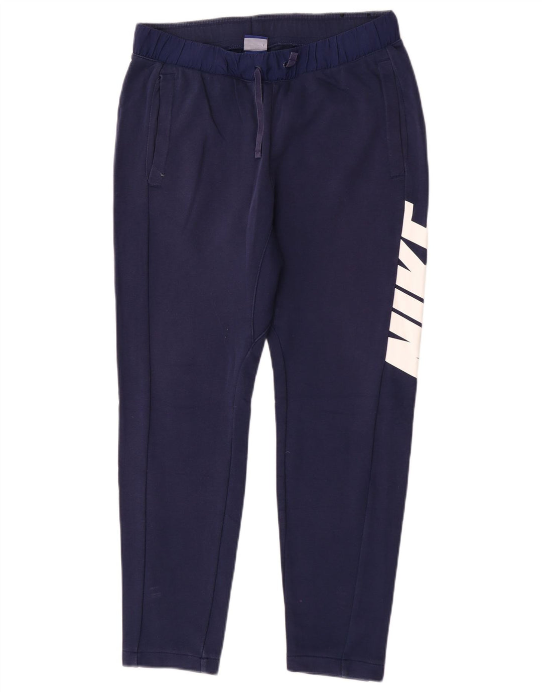 Nike Herren-Trainingshose mit Grafik, Größe S, aus blauer Baumwolle