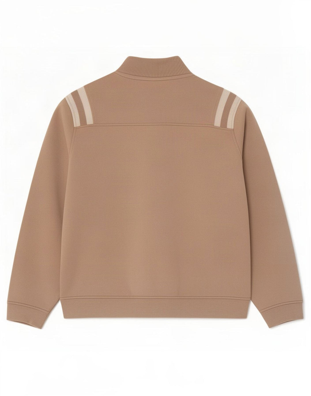 Reebok Damen Trainingsanzug Top Jacke UK 14 Mittelbeige Baumwolle