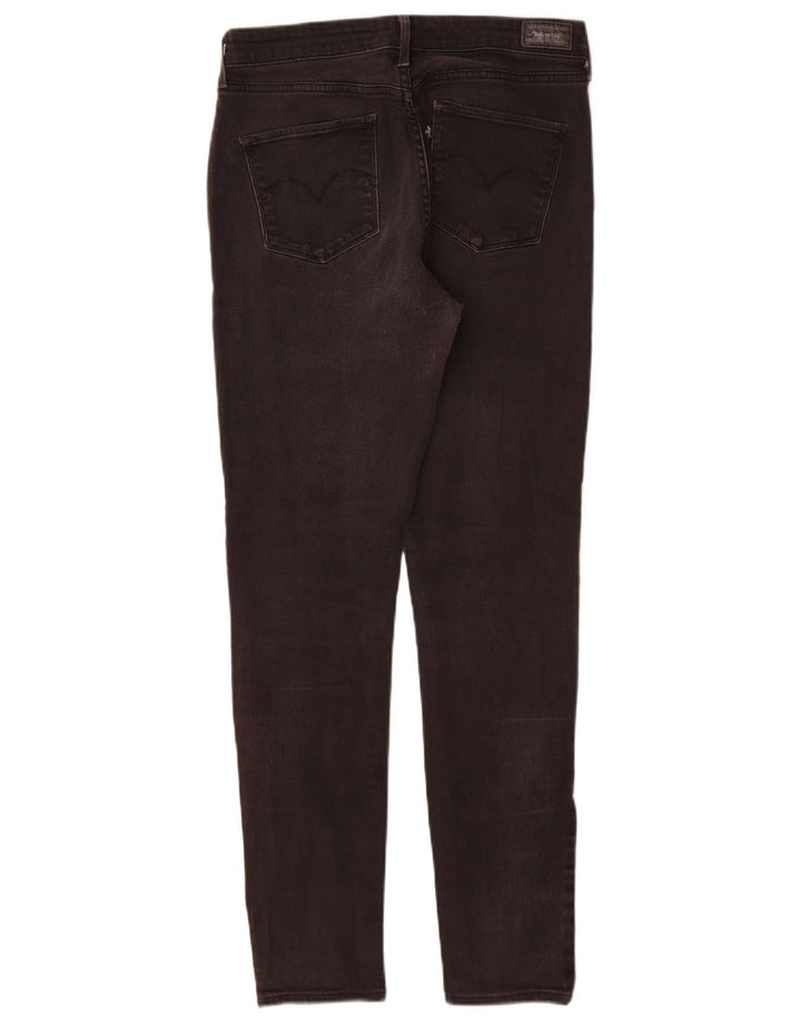 Levi's Damen High Waist Skinny Jeans W29 L31 Grau