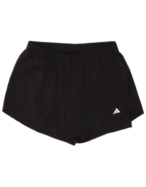 Adidas Damen Regular Fit Sport Shorts UK 20/22 XL Schwarz
