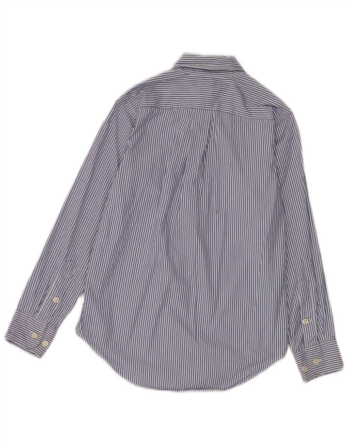 Ralph Lauren Hemd für Jungen, 7–8 Jahre, blau gestreift, Baumwolle
