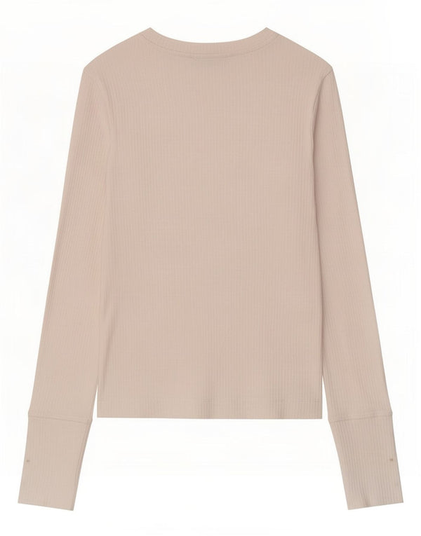 Zara Damen Crop Top Langarm UK 8 Small Weiß
