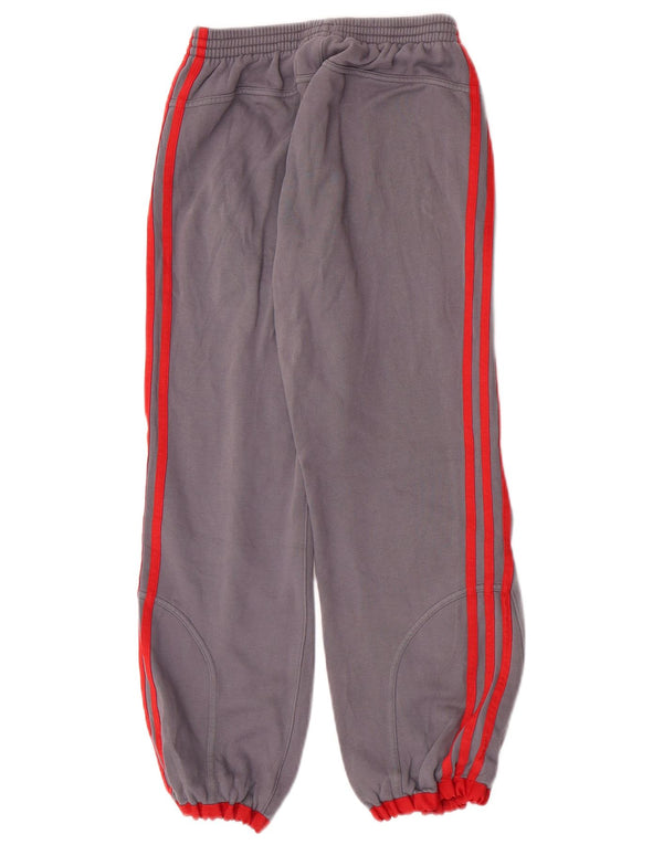 Adidas Jungen-Trainingshose, Jogginghose, 11–12 Jahre, graue Baumwolle