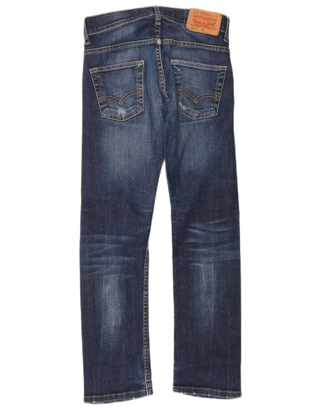 Levi's Jungen 511 Slim Jeans 9–10 Jahre W24 L26 Blaue Baumwolle