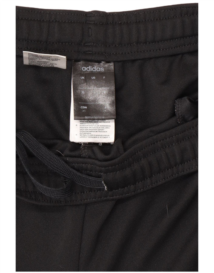 Adidas Herren-Trainingshose, Jogginghose, Größe L, Schwarz, Polyester