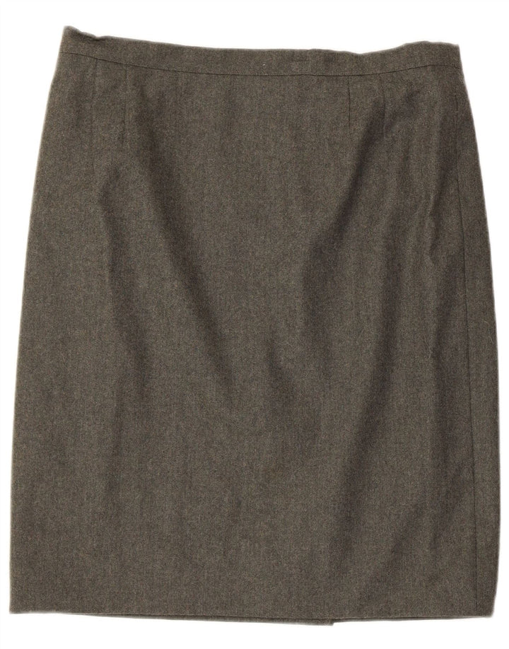 Roccobarocco Damen gerader Rock IT 47 Large W34 Grau