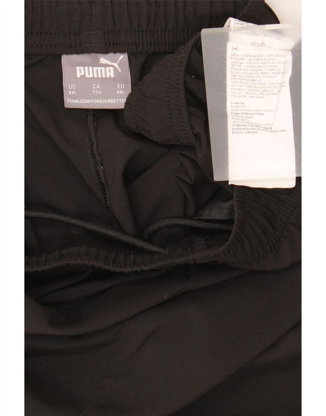 Puma Herren Trainingshose 2XL Schwarz Nylon