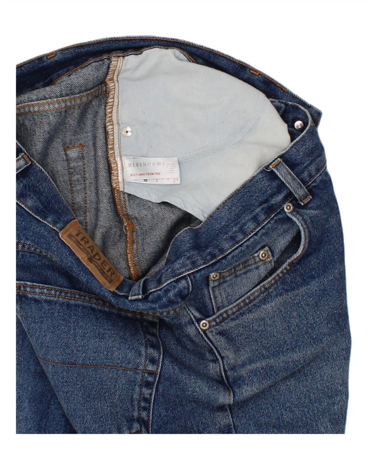 VINTAGE Mens Denim Shorts W34 Large Blue Cotton Vintage Vintage and Second-Hand Vintage from Messina Hembry 
