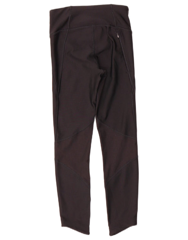 Under Armour Damen Heat Gear Leggings UK 4 XS Schwarz