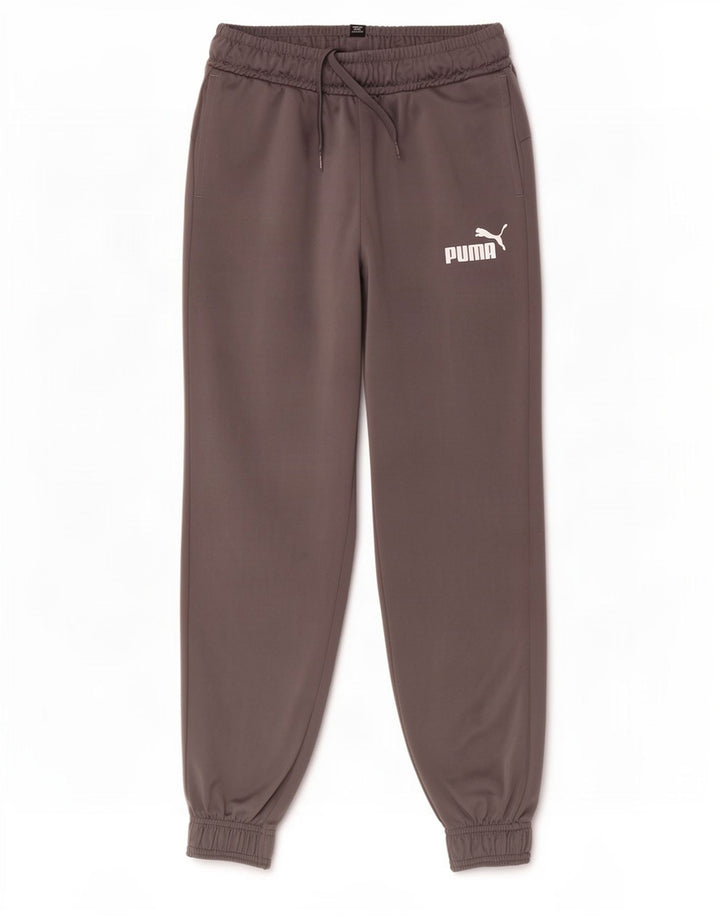 Puma Jungen-Trainingshose, Jogginghose, 11–12 Jahre, graues Polyester