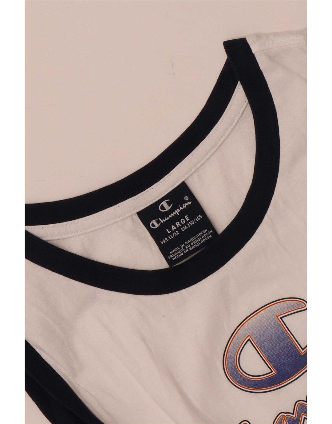 Champion Tanktop mit Grafik für Jungen, 11–12 Jahre, Größe L, Weiß, Farbblock