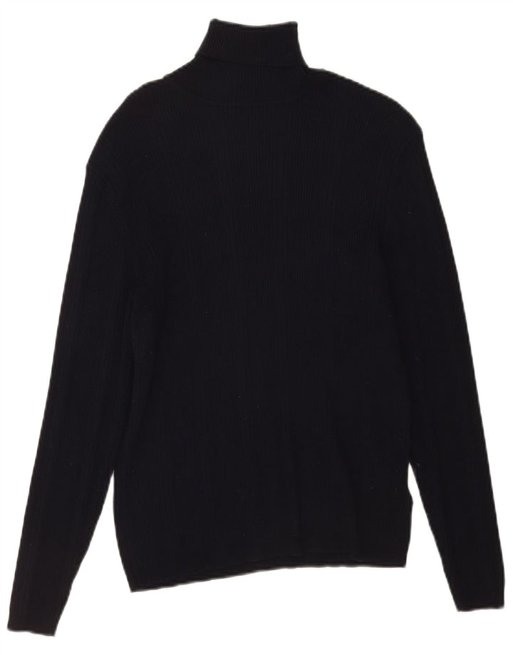 Marks & Spencer Damen-Pullover mit Rollkragen, Gr. 12, mittleres Marineblau