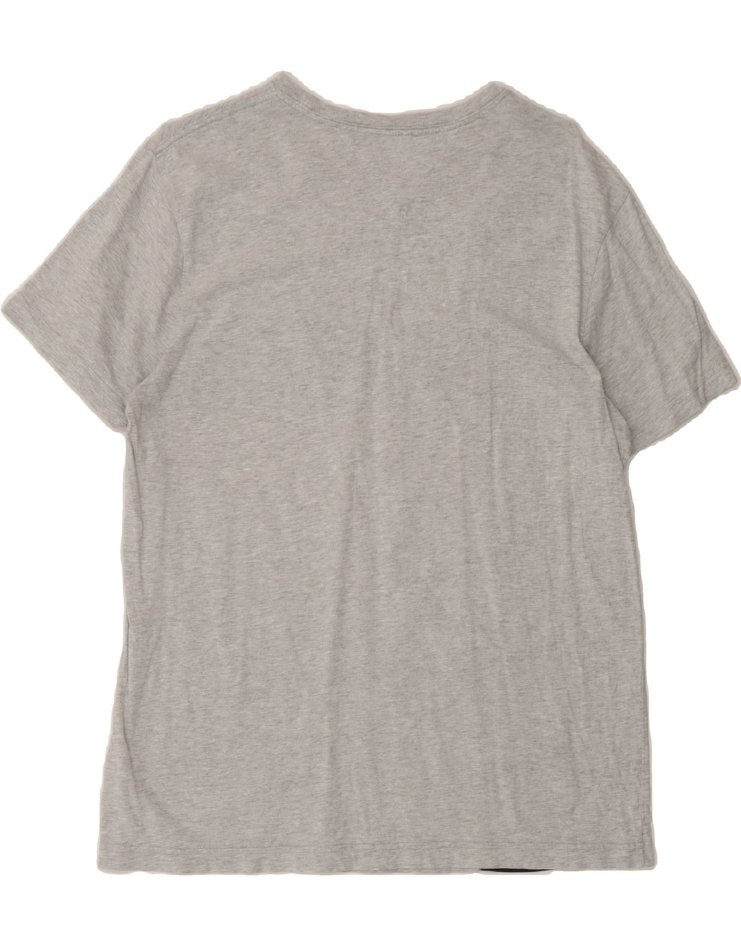 TOMMY HILFIGER Mens Graphic T-Shirt Top Medium Grey Colourblock Cotton Vintage Tommy Hilfiger and Second-Hand Tommy Hilfiger from Messina Hembry 