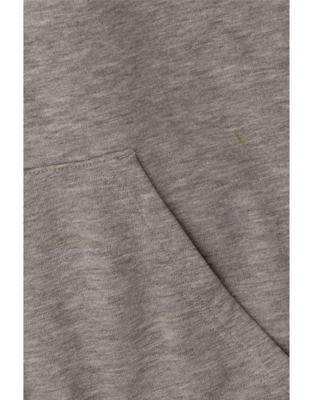 Adidas Herren-Kapuzenpullover mit Reißverschluss, groß, grau gefleckte Baumwolle