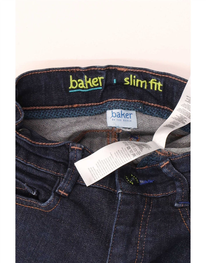 Ted Baker Slim-Jeans für Jungen, 5–6 Jahre, W20 L20, marineblaue Baumwolle