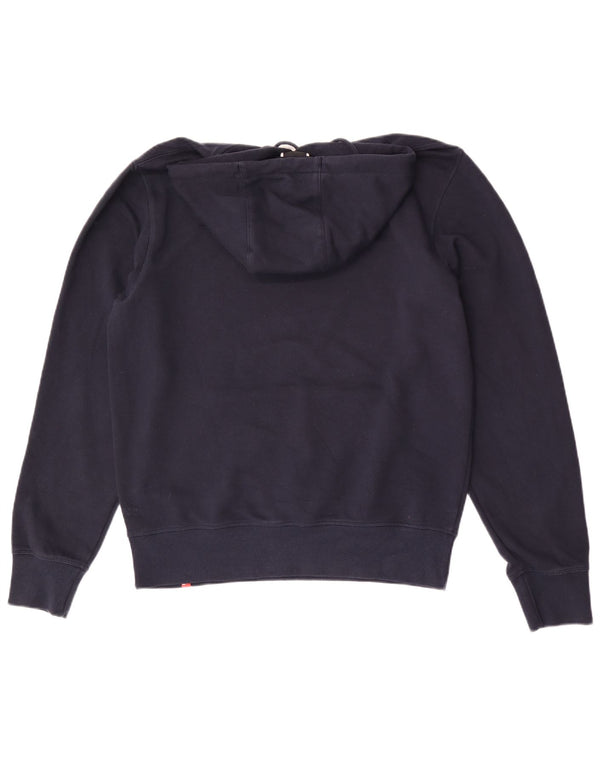 New Balance Herren-Kapuzenpullover mit Grafik, mittelmarineblau