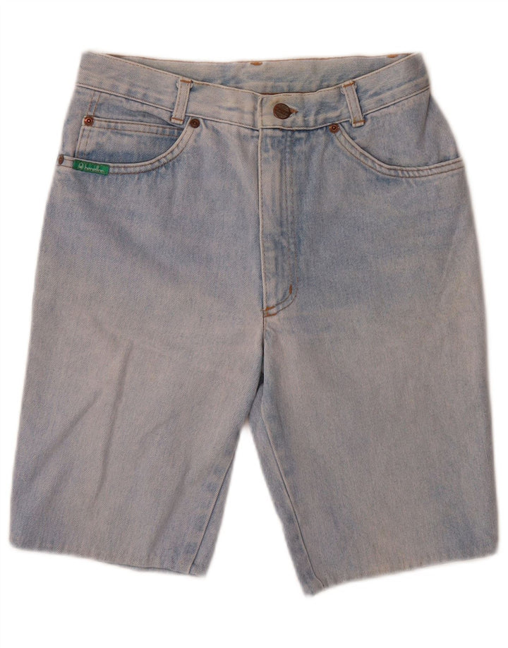 Benetton Damen Jeansshorts W26 Small Blau