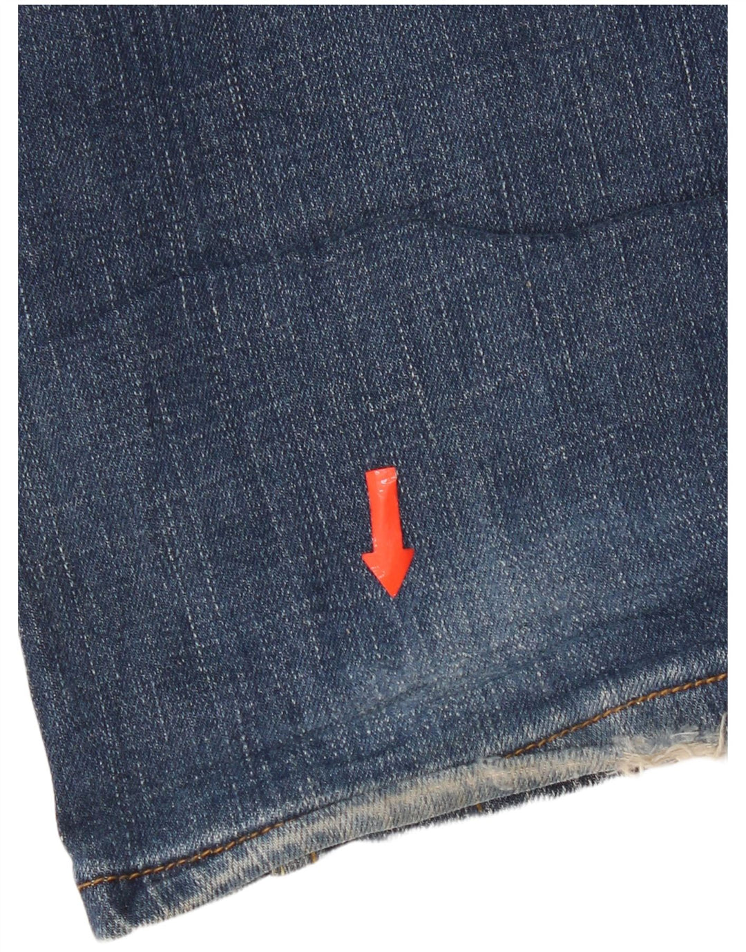 Levi's Damen 629 Bootcut Jeans W32 L32 Blaue Baumwolle