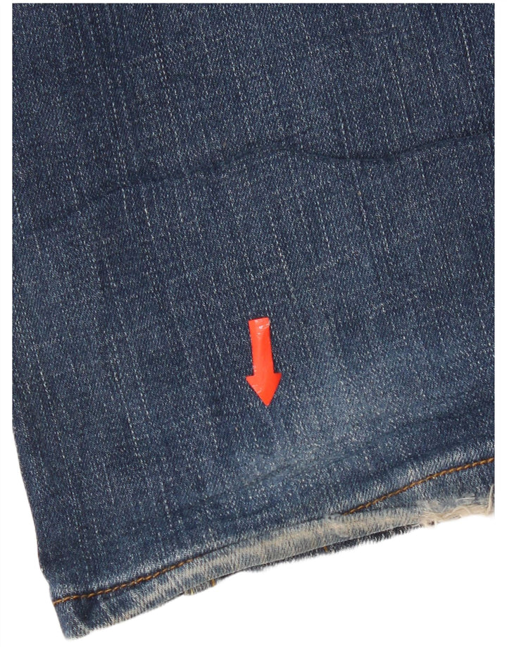 Levi's Damen 629 Bootcut Jeans W32 L32 Blaue Baumwolle