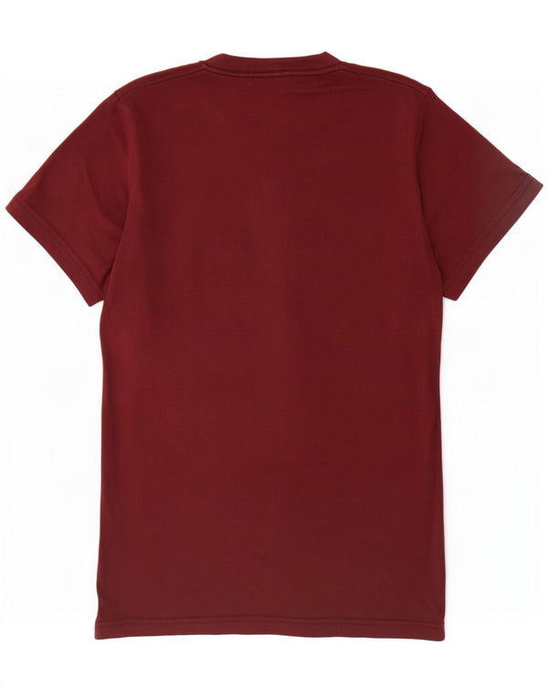 Vans Herren-T-Shirt mit klassischer Passform und Grafik, XS, Burgunderrot, Baumwolle