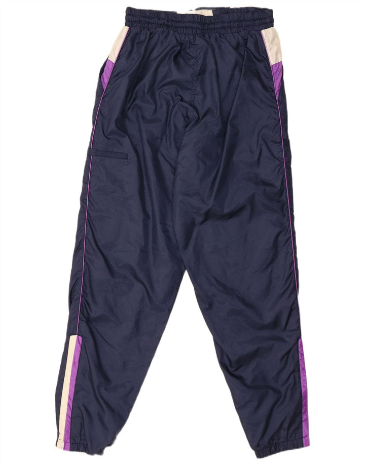 Pandora Herren-Trainingsanzug, mittelgroß, Marineblau, Farbblock, Polyamid, Retro