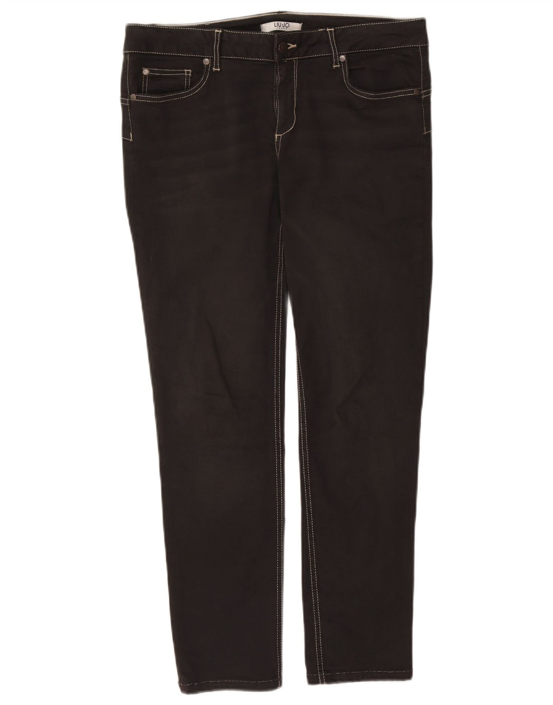 Liu Jo Damen Skinny Jeans W30 L28 Grau
