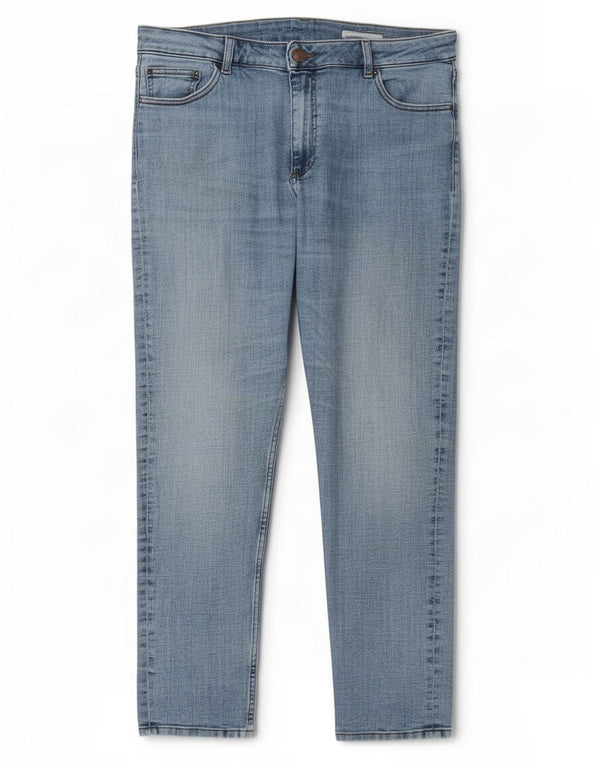 Marks & Spencer Damen Relaxed Fit Slim Jeans UK 16 Large W34 L27 Blau