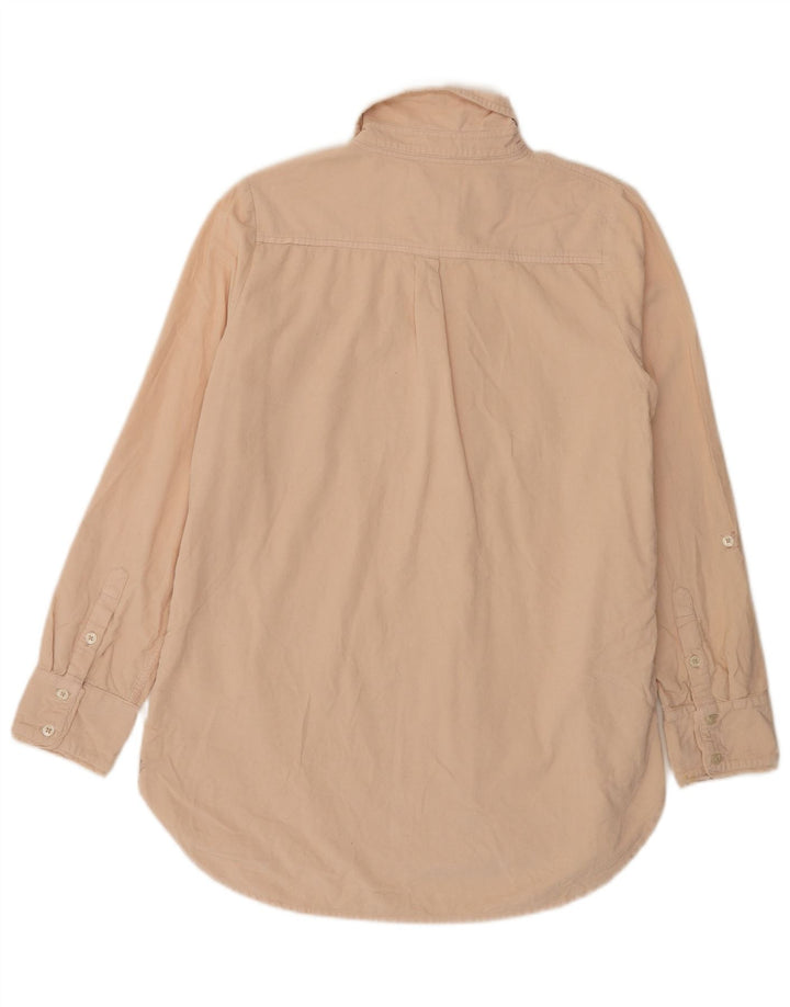 Fat Face Damen Cordhemd UK 12 Mittelbeige Baumwolle