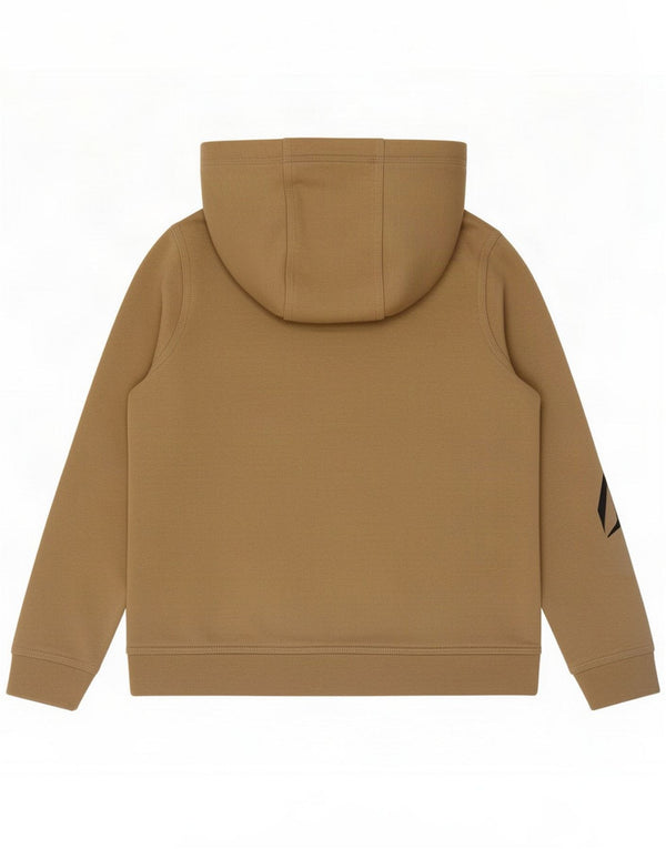 Nike Kapuzenpullover mit Grafik für Jungen, 10–11 Jahre, mittelbeige Baumwolle