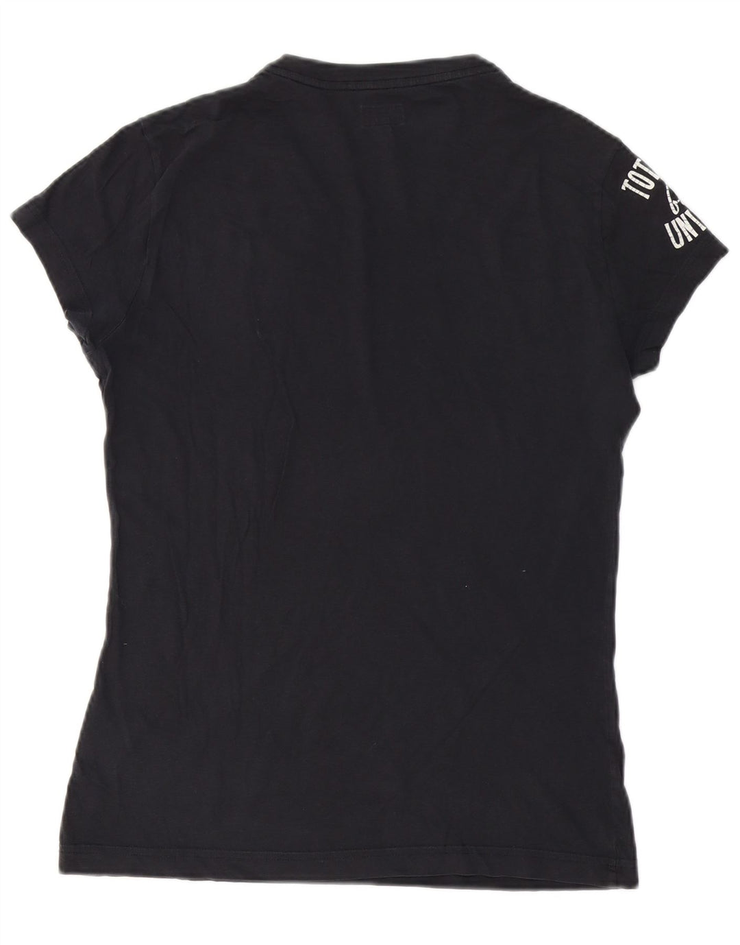 Armani Jeans Herren-T-Shirt mit Grafik, mittlere marineblaue Baumwolle