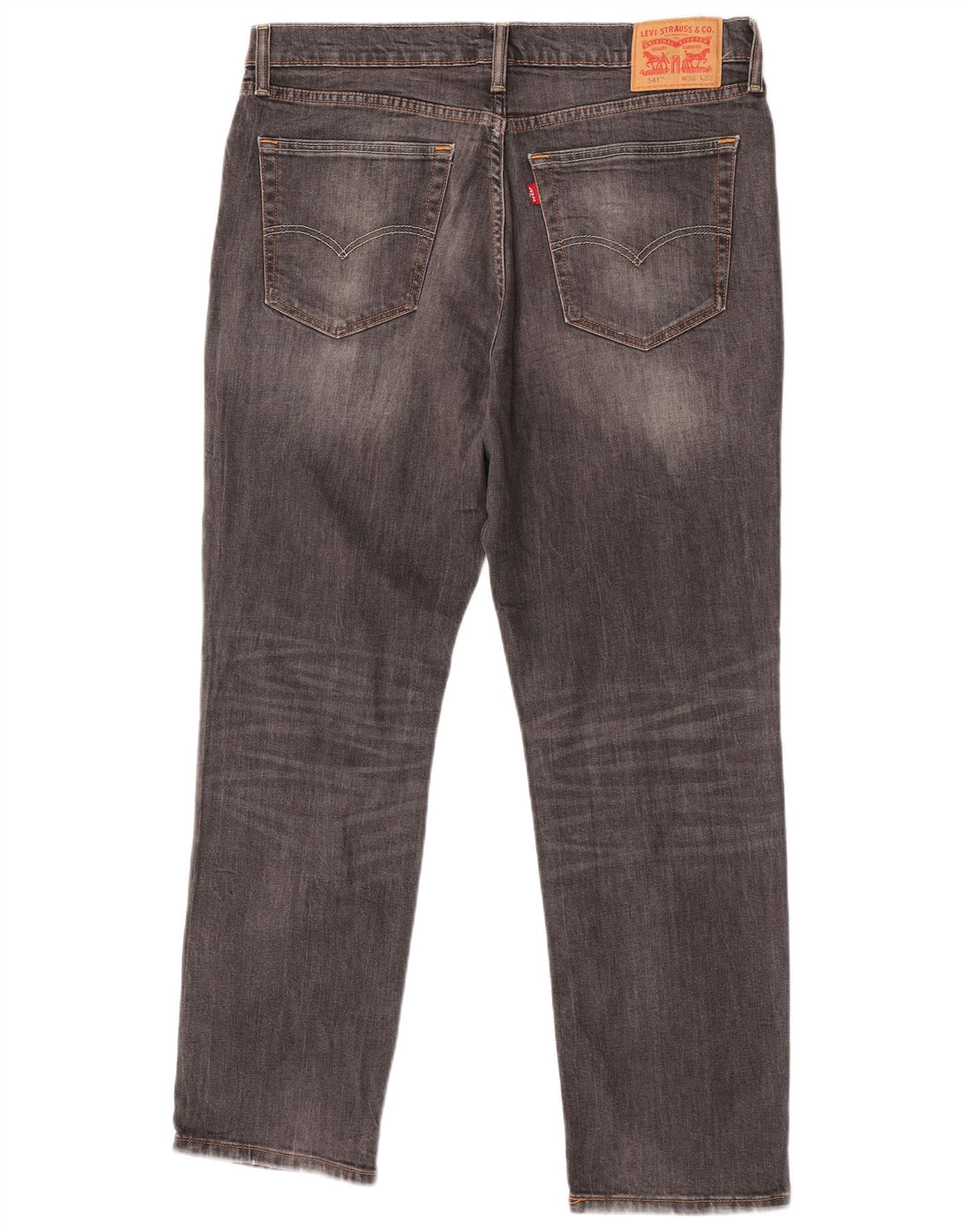 Levi's Herren 541 Slim Jeans W36 L32 Graue Baumwolle