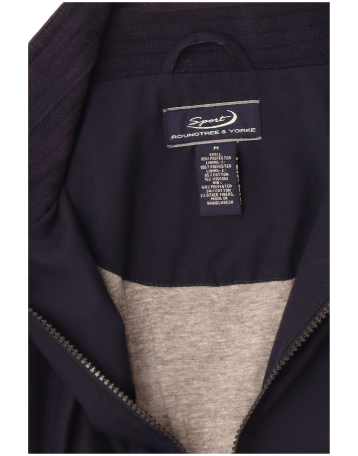 Roundtree & Yorke Herren-Bomberjacke, UK 38, mittelgroß, mehrfarbig, Farbblock