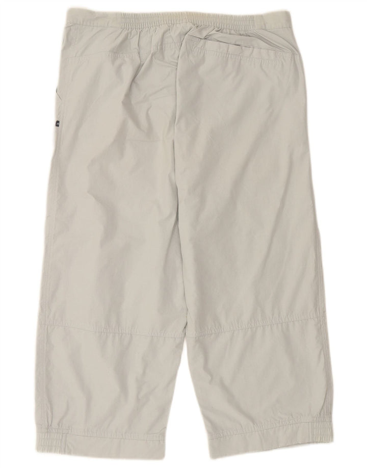 ADIDAS Herren Graphic Capri-Trainingshose aus mittelgrauem Polyester