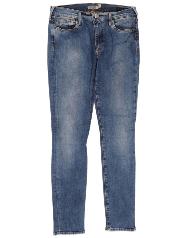 True Religion Damen Mid Rise Slim Jeans W29 L29 Blaue Baumwolle