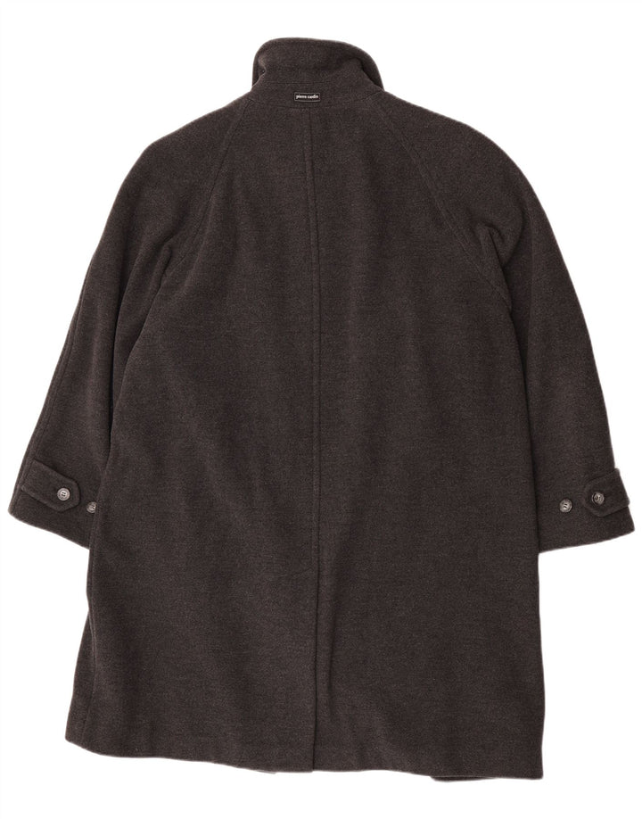 Pierre Cardin Herrenmantel IT 48 Mittelgraue Wolle
