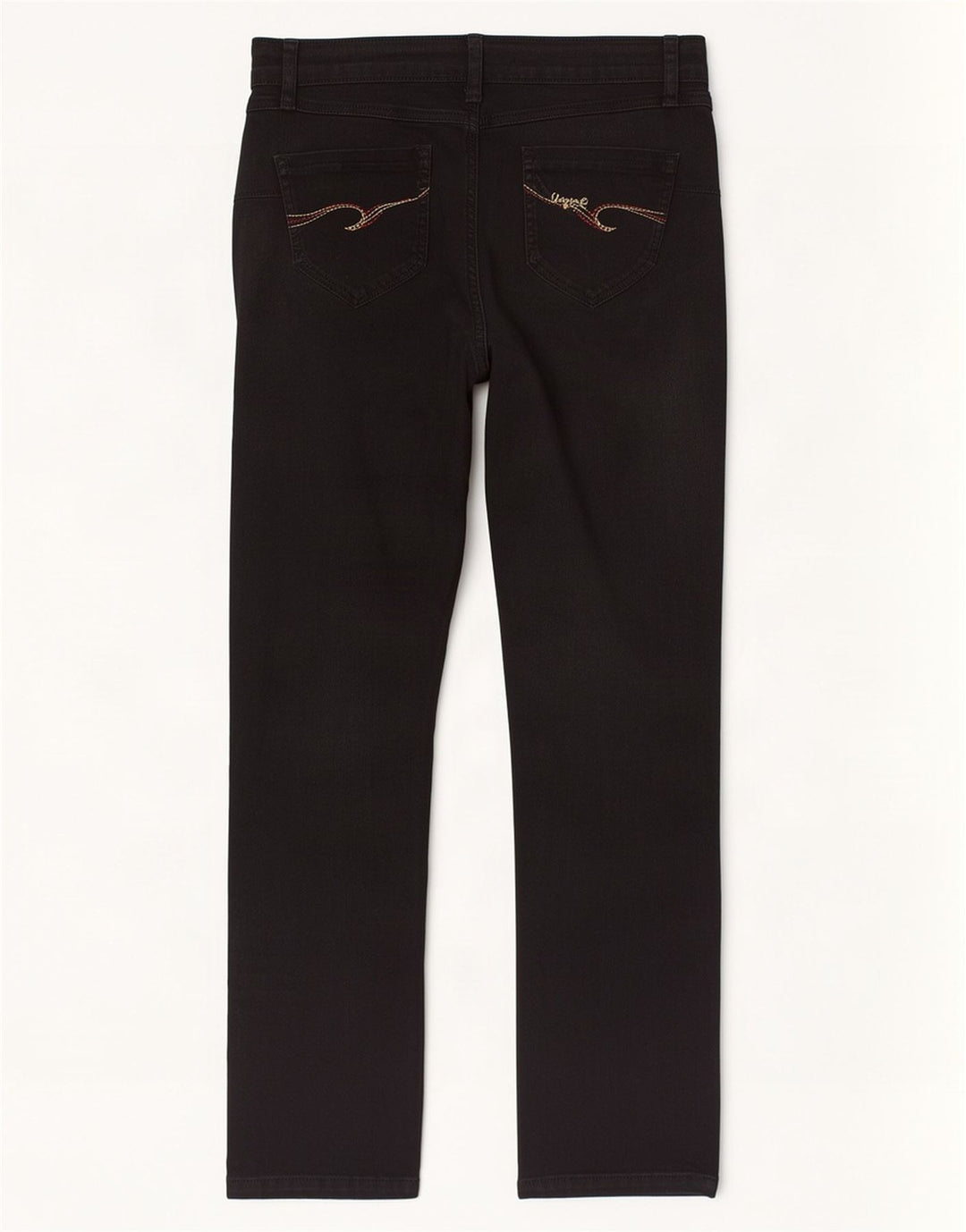 Desigual Damen Skinny Jeans W32 L32 Schwarzer Hahnentritt