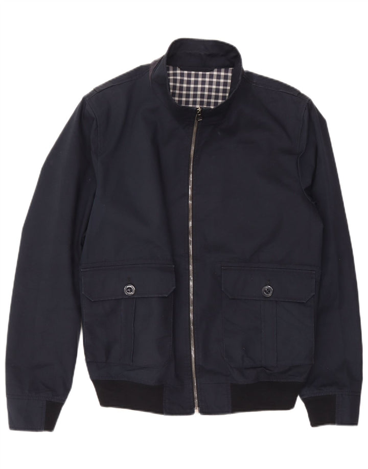Mabrun Herren Bomberjacke UK 38 Mittel Marineblau
