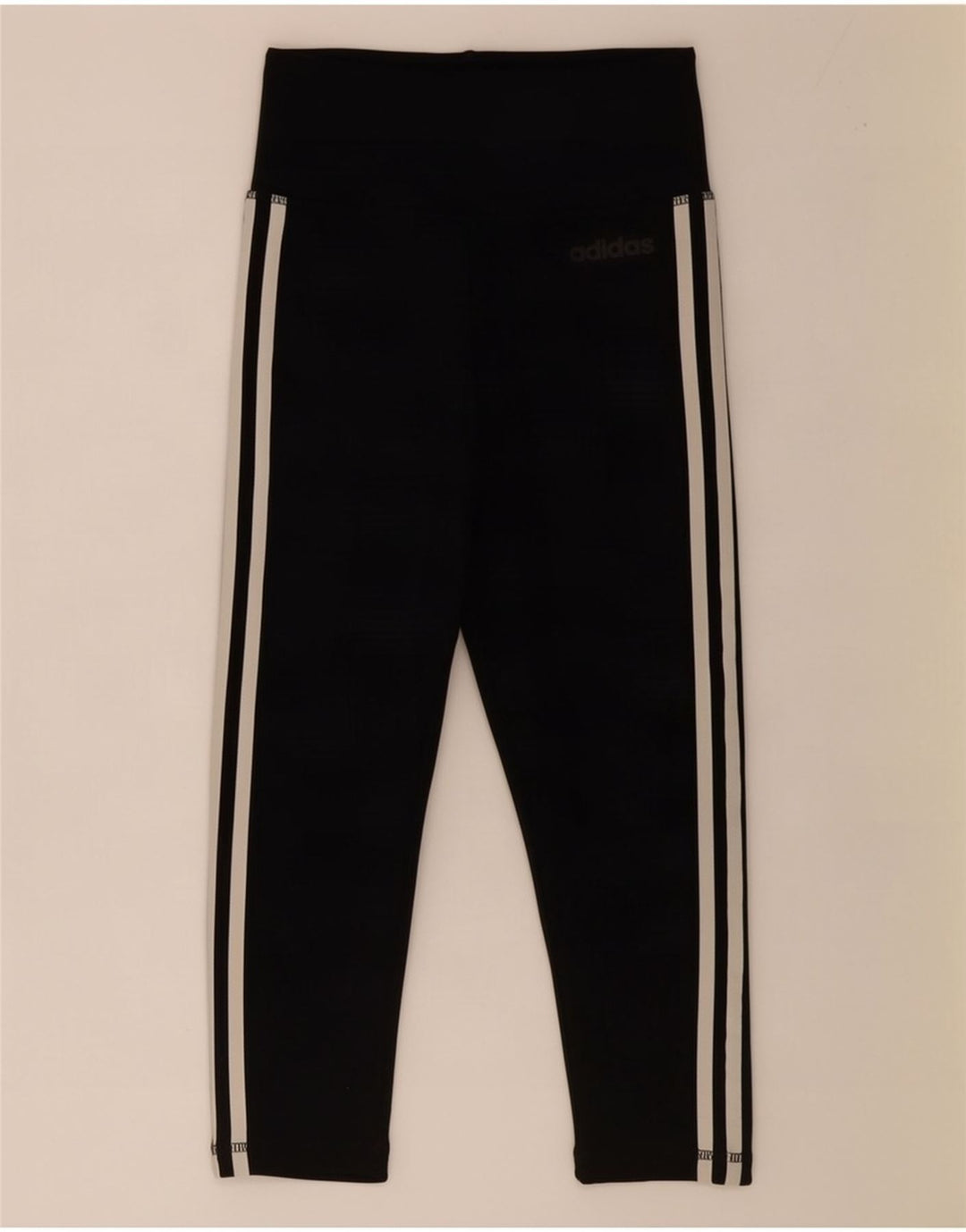 Adidas Damen Climalite Capri Leggings UK 4/6 XS Schwarz Polyester