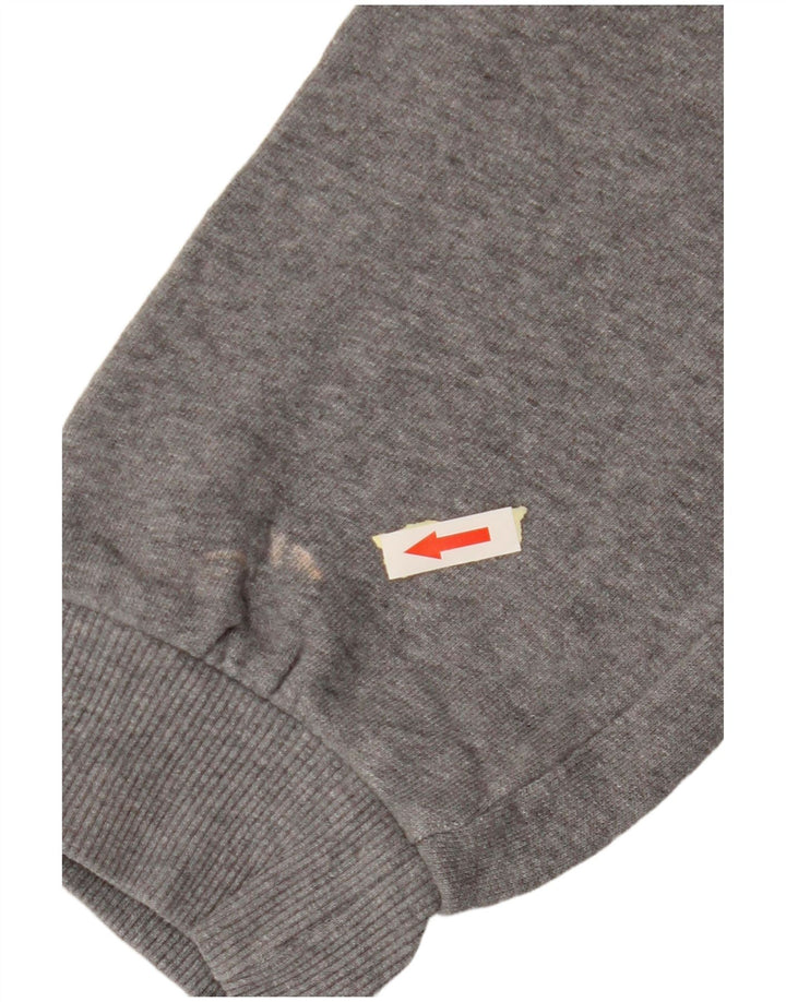 BENETTON Jungen-Trainingshose, Jogginghose, 13–14 Jahre, 3XL, graue Baumwolle