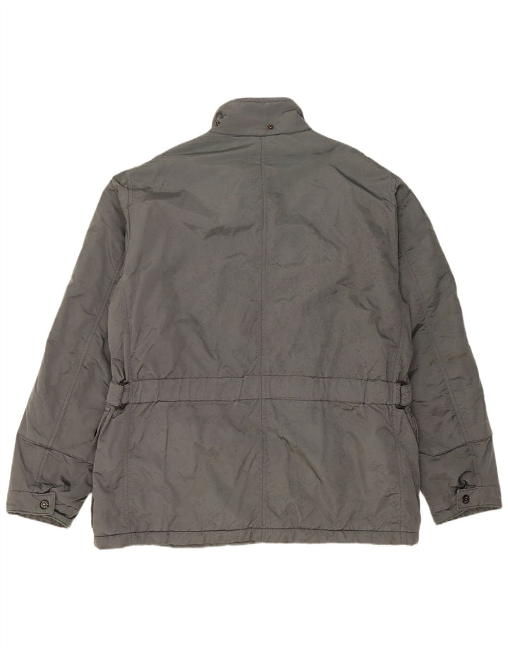 Marina Yachting Herren Wattierte Jacke IT 56 3XL Graues Nylon