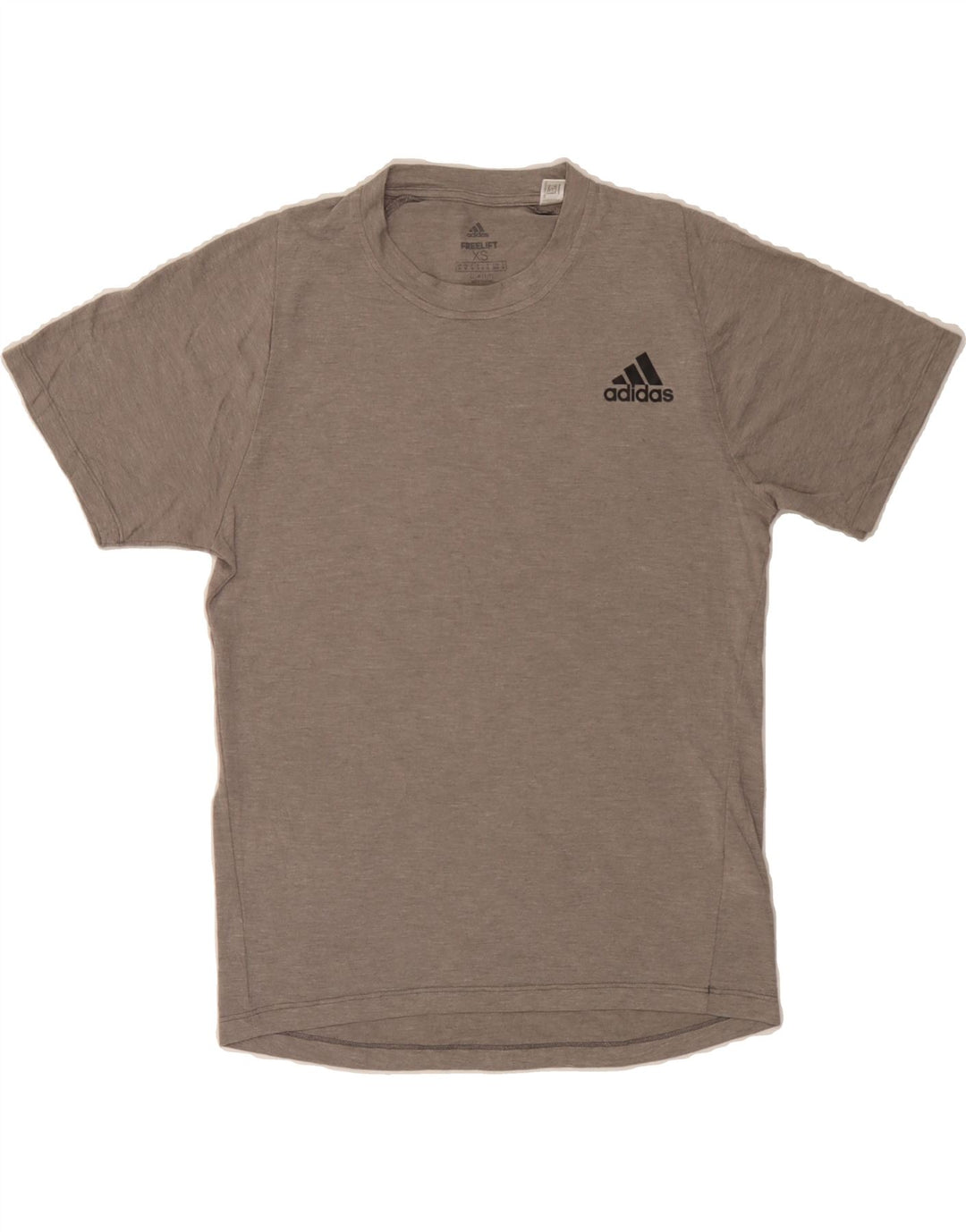 ADIDAS Mens Climalite T-Shirt XS Grey Polyester Vintage Adidas and Second-Hand Adidas from Messina Hembry 