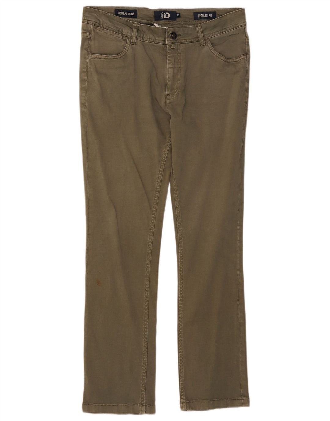 Dack's gerade Freizeithose für Damen, IT 46, Größe L, W32, L28, Khaki
