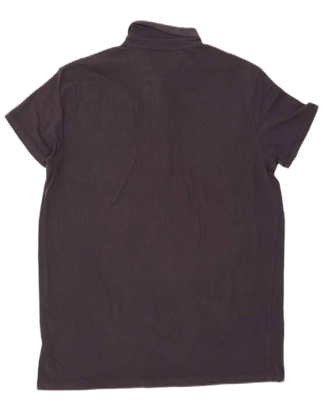 TRUSSARDI JEANS Herren-Poloshirt, große marineblaue Baumwolle