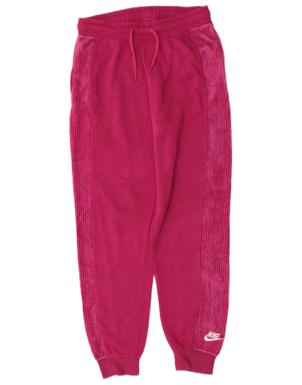 Nike Damen-Trainingshose, Jogginghose, UK 10, Größe S, rosa, Baumwolle