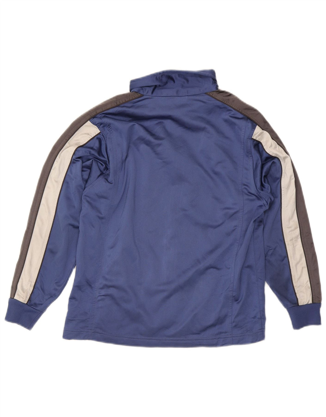 Kappa Jungen-Trainingsanzug-Top-Jacke, 9–10 Jahre, groß, blaues Farbblock-Polyester